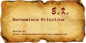 Bornemisza Krisztina névjegykártya